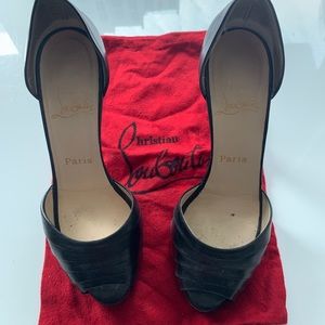 🆑❤️Christian Louboutin Armadillo120 Nappa D'Orsay
